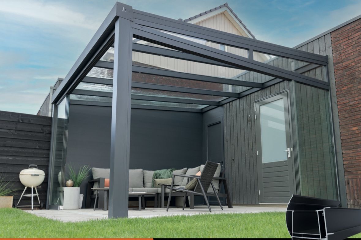 Aluminium-Terrassendach